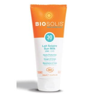 Солнцезащитное молочко для лица и тела SPF30, 100 мл. BioSolis