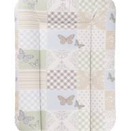 Накладка для пеленания Geuther кремовая с бабочками, 52x75 см