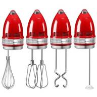 Миксер ручной 9 скоростей, красный/KitchenAid
