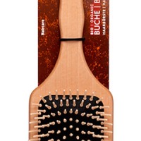 Деревянная щетка для волос прямоугольная с деревянными зубчиками, FOERSTER’S